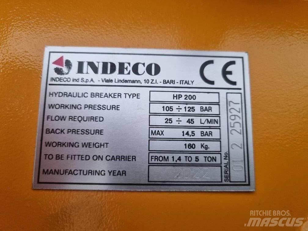Indeco HP 200 Búracie kladivá / Zbíjačky