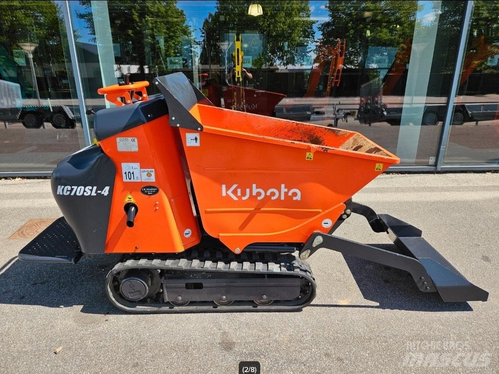 Kubota KC 70 Stavebné sklápače
