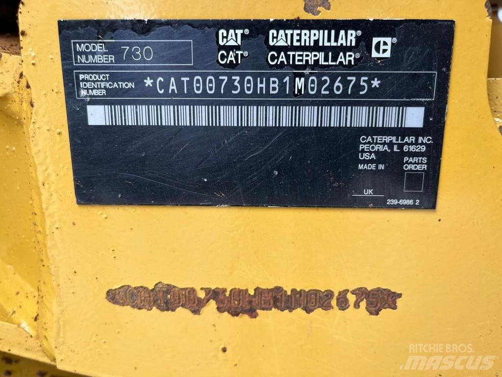 CAT 730 Kĺbové nákladné autá