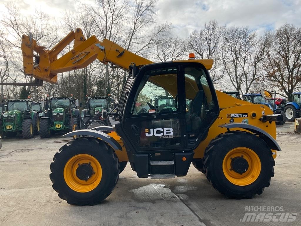 JCB 531-70 Teleskopické manipulátory