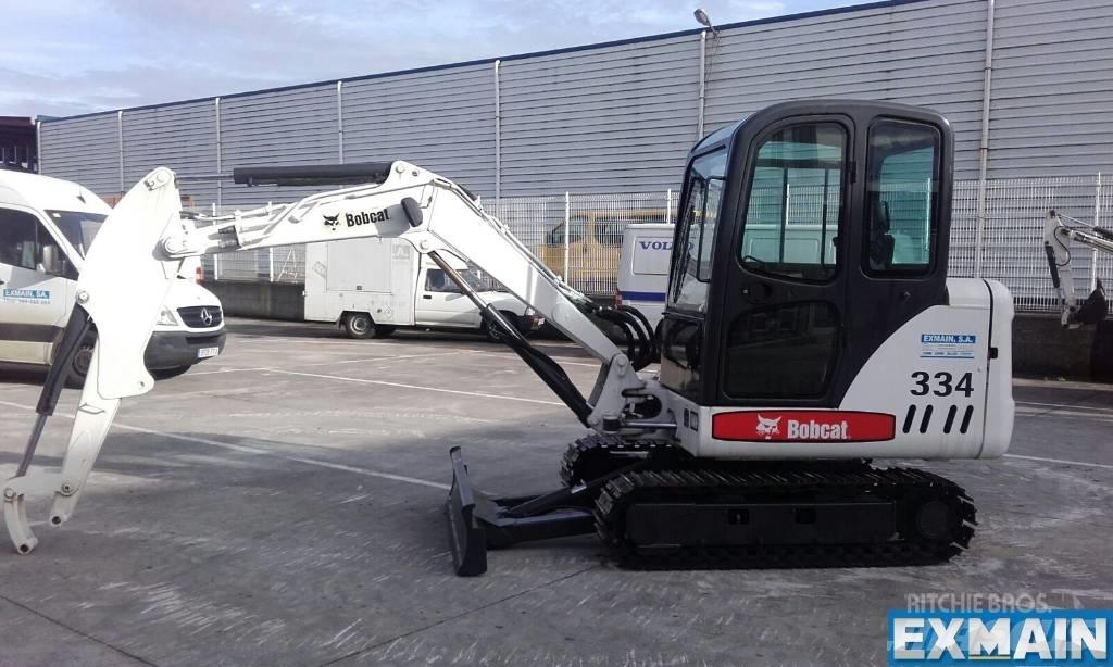 Bobcat 334 G Mini rýpadlá < 7t