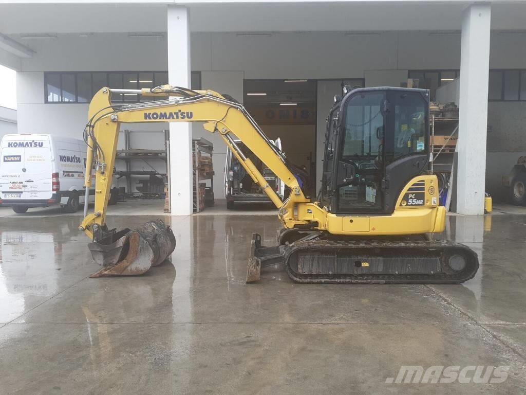 Komatsu PC 55 MR-5 Pásové rýpadlá