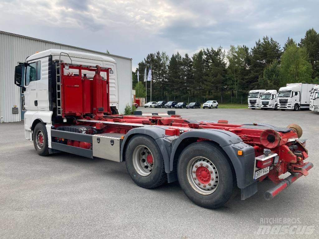 MAN TGX 26.500 6X2 Hákový nosič kontajnerov