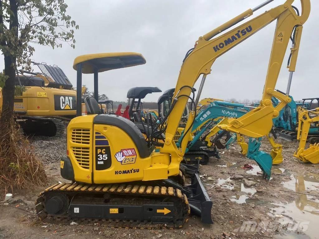 Komatsu PC 35 Pásové rýpadlá