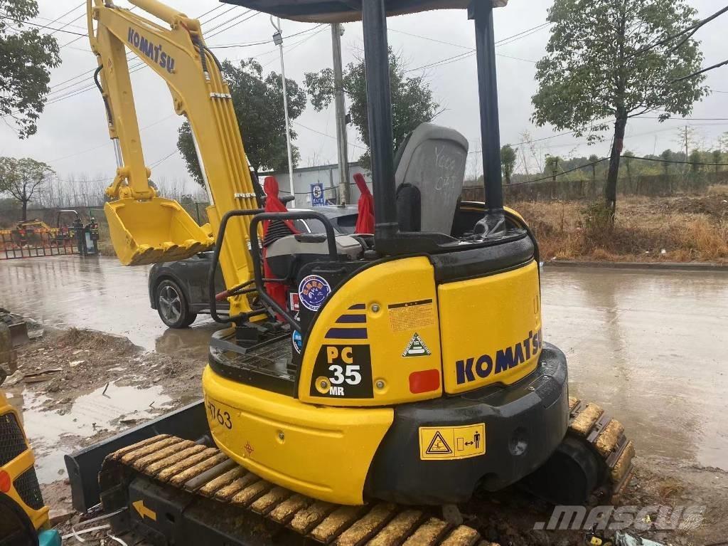 Komatsu PC 35 Pásové rýpadlá