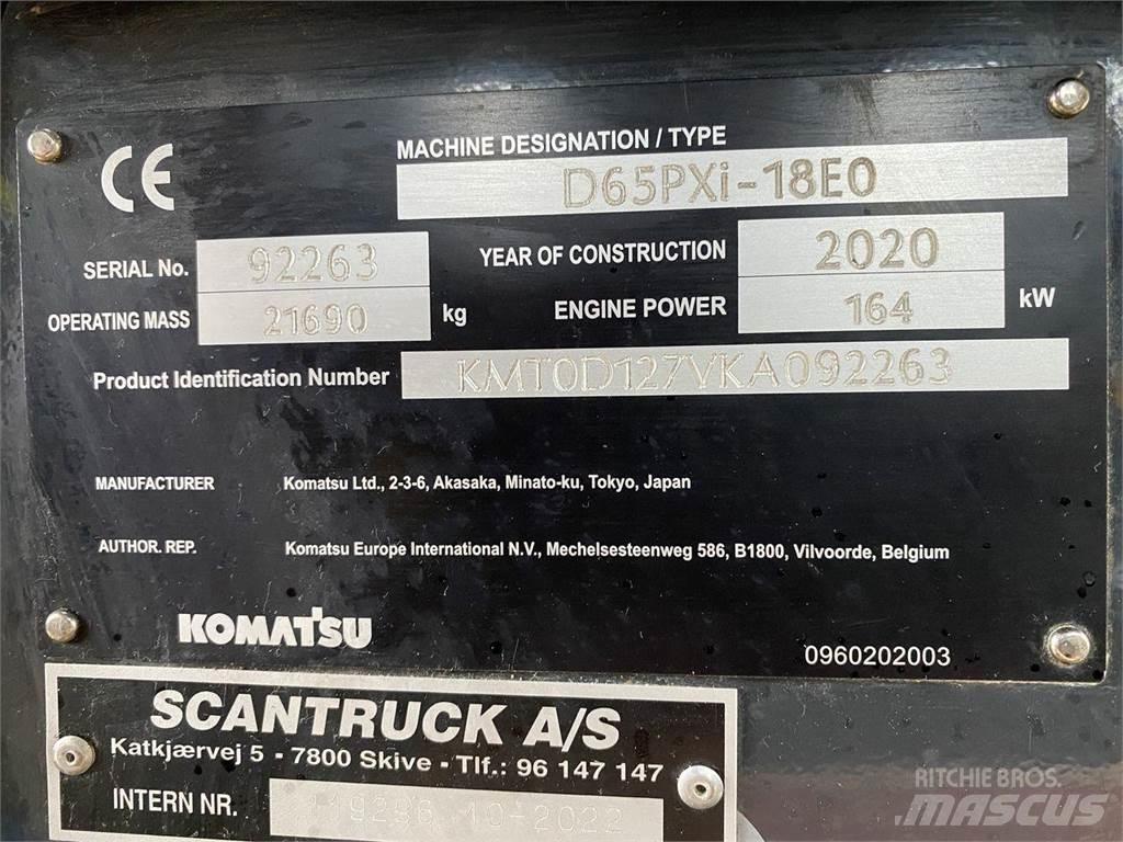 Komatsu D65PXI-18 Pásové dozéry