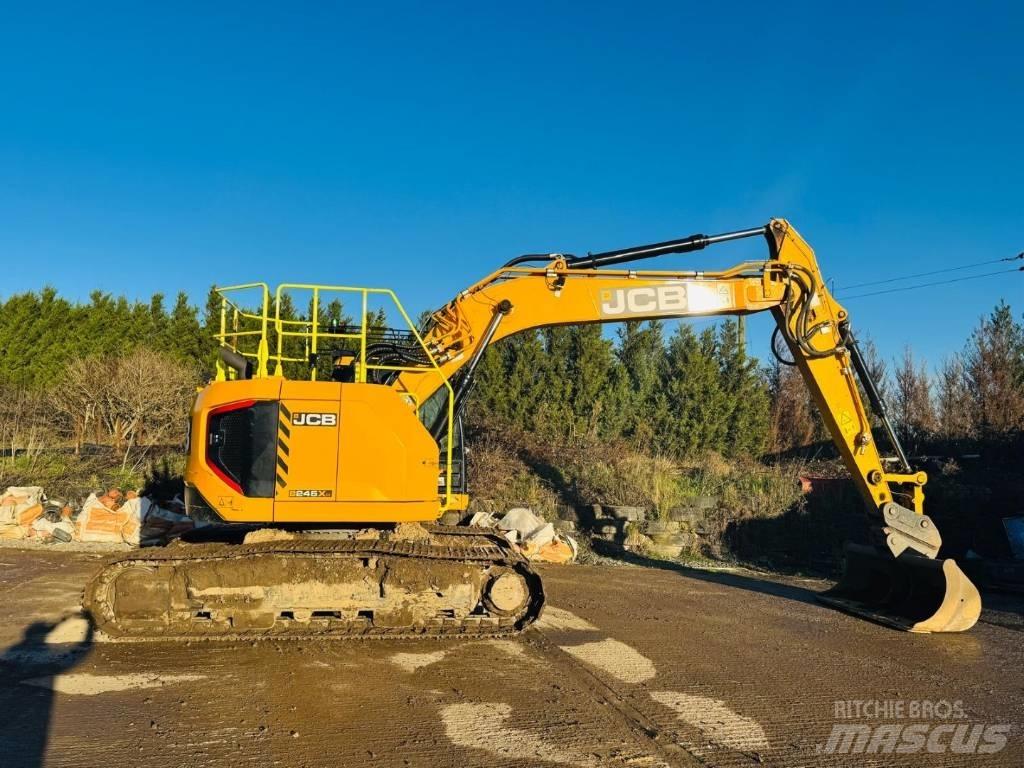 JCB 245 XR Pásové rýpadlá