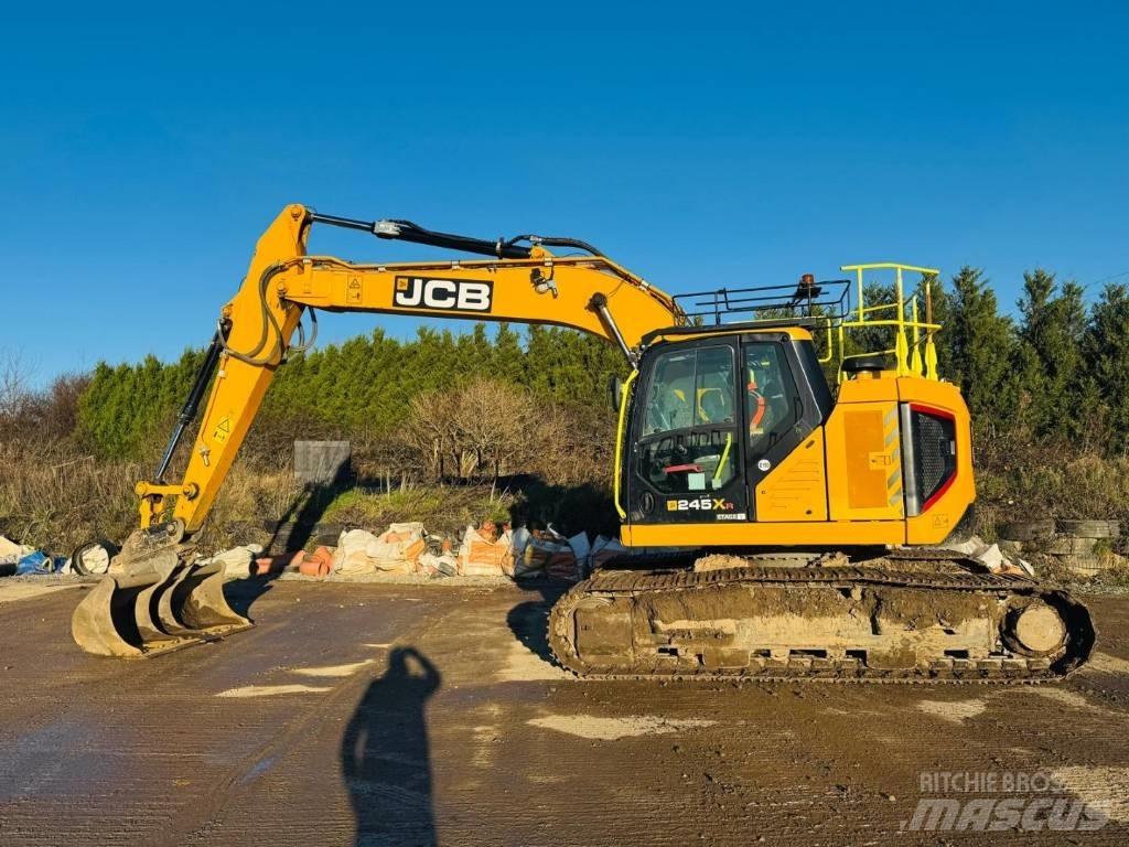 JCB 245 XR Pásové rýpadlá