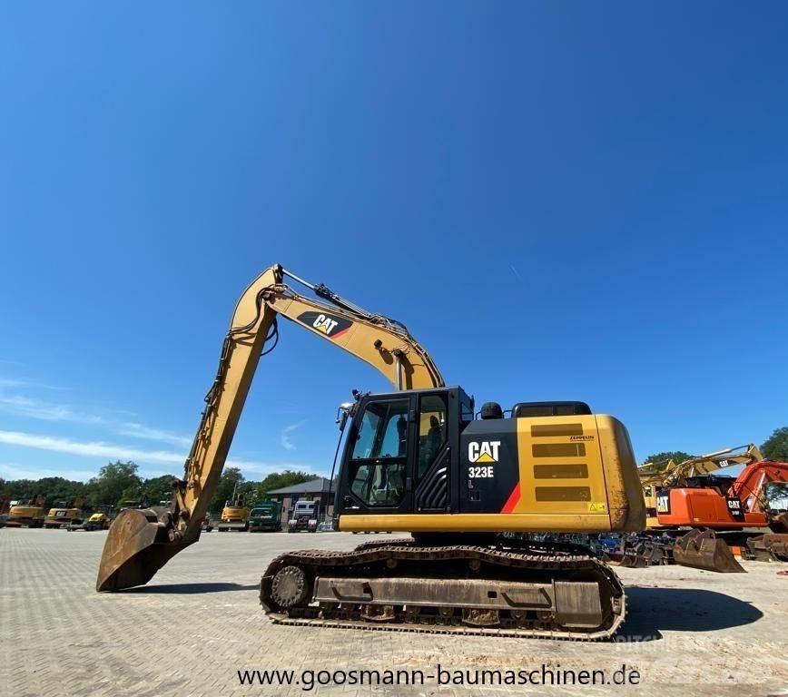 CAT 323 EL Pásové rýpadlá