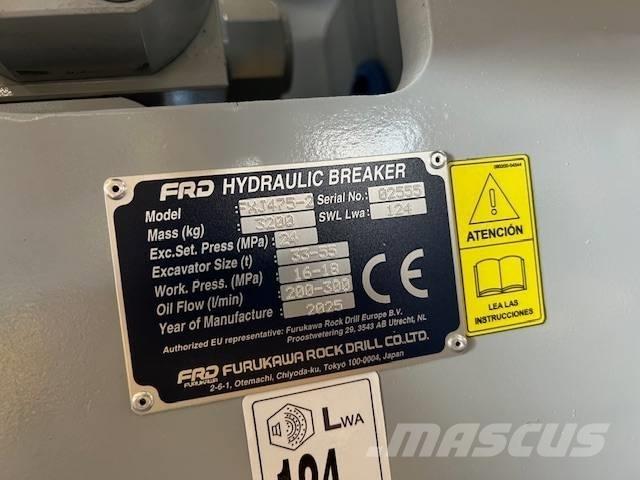 Furukawa FXJ 475 Búracie kladivá / Zbíjačky
