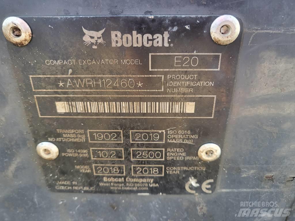 Bobcat E20z Mini rýpadlá < 7t