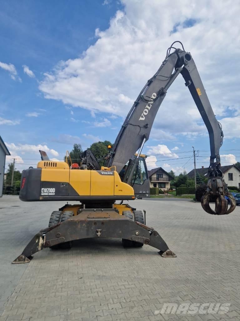 Volvo EW 210 D Stroje pre manipuláciu s odpadom