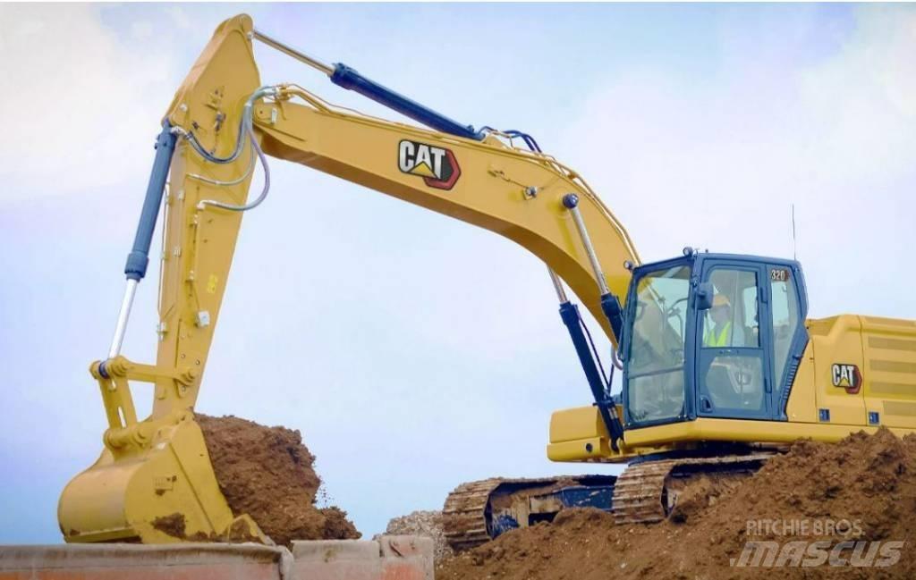 CAT 320 UTHYRES Pásové rýpadlá