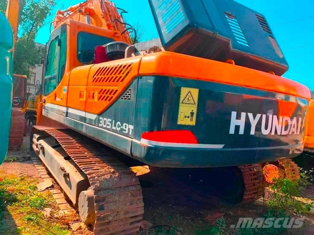 Hyundai 305LC-9T Pásové rýpadlá