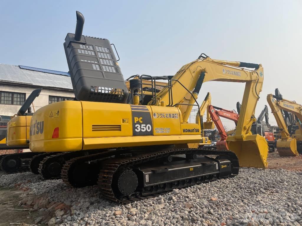 Komatsu PC350 Pásové rýpadlá