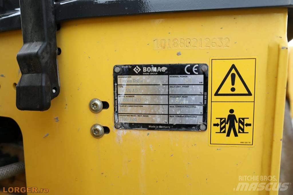 Bomag BW 120 AD-5 Tandemové valce