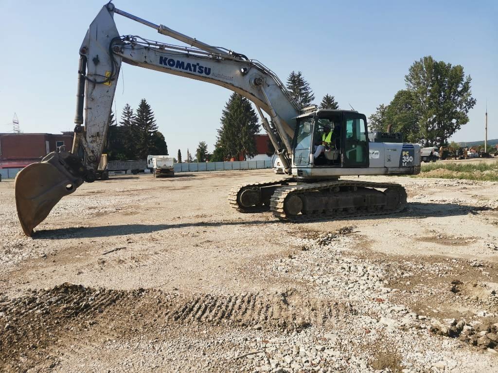 Komatsu PC 350 Pásové rýpadlá
