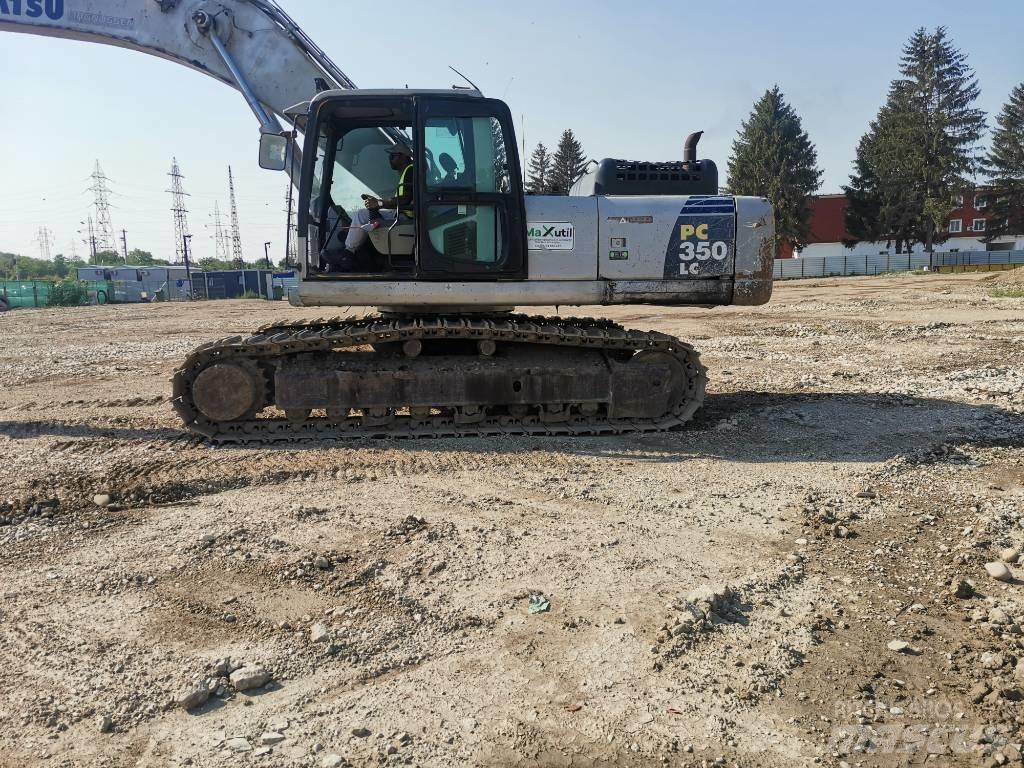 Komatsu PC 350 Pásové rýpadlá