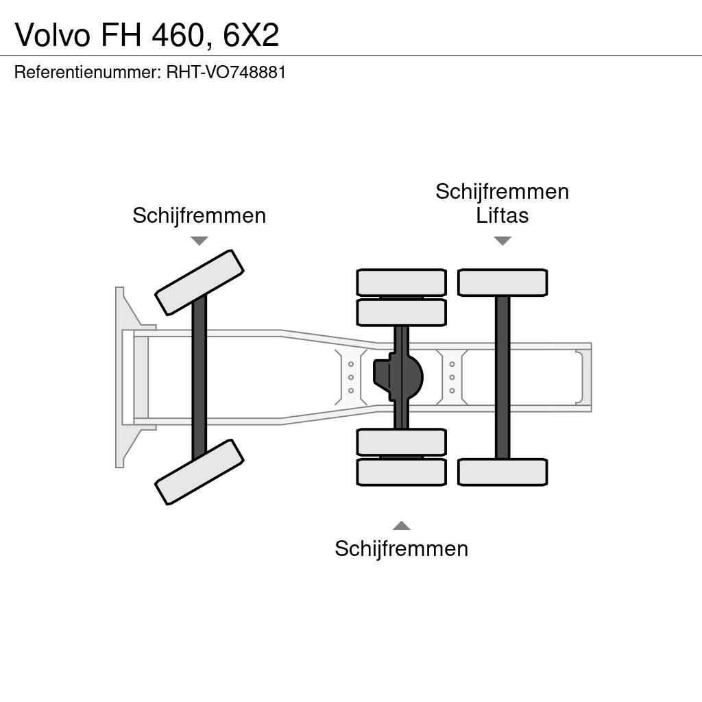 Volvo FH 460, 6X2 Ťahače
