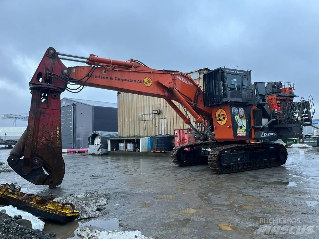 Hitachi EX2000-7BBH Demolačné rýpadlá