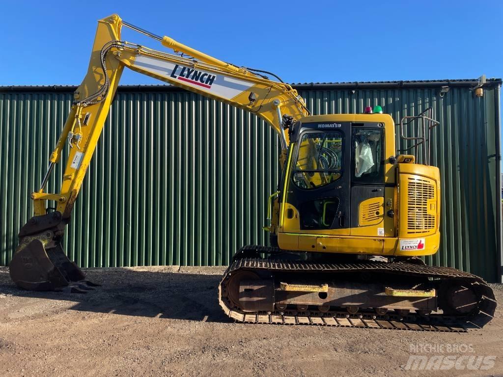 Komatsu PC 138 Pásové rýpadlá