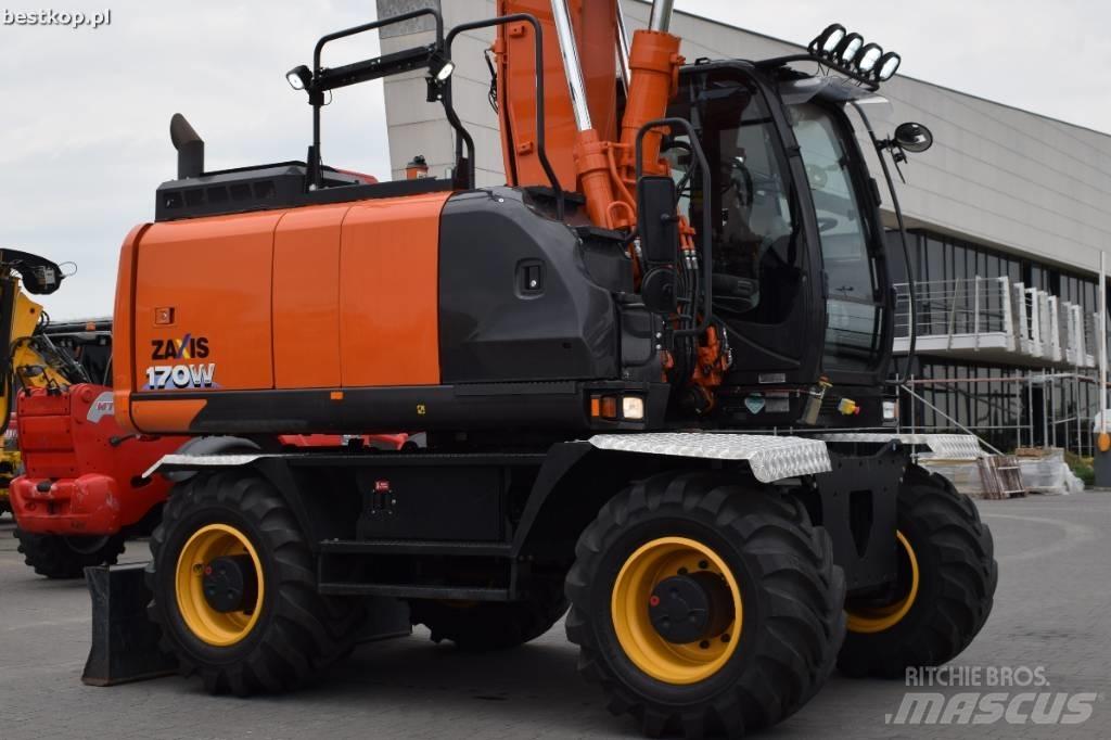 Hitachi ZX170 W-6 Kolesové rýpadlá