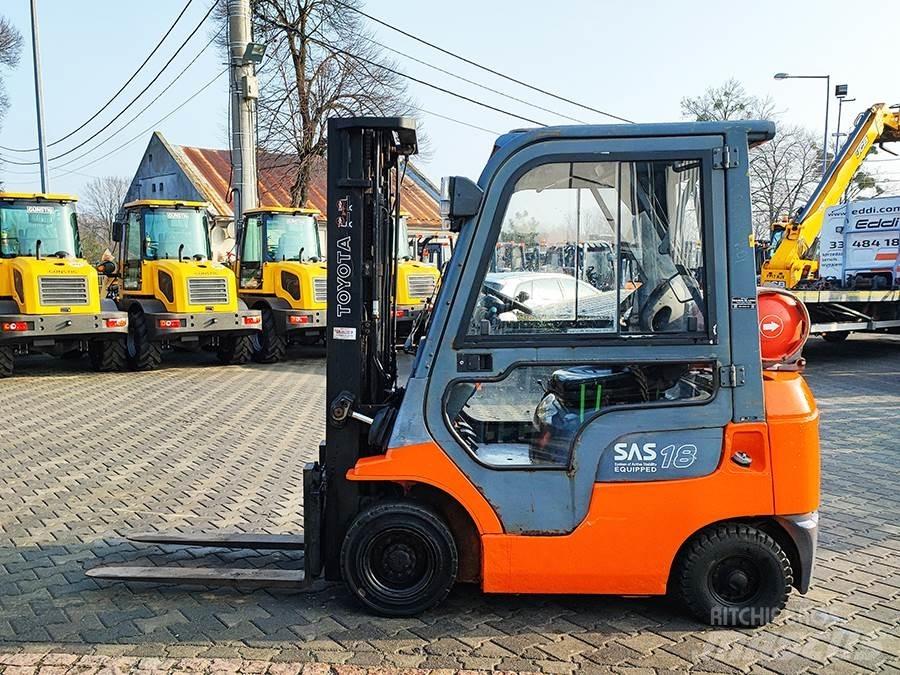 Toyota 42-7FGF18 LPG vozíky