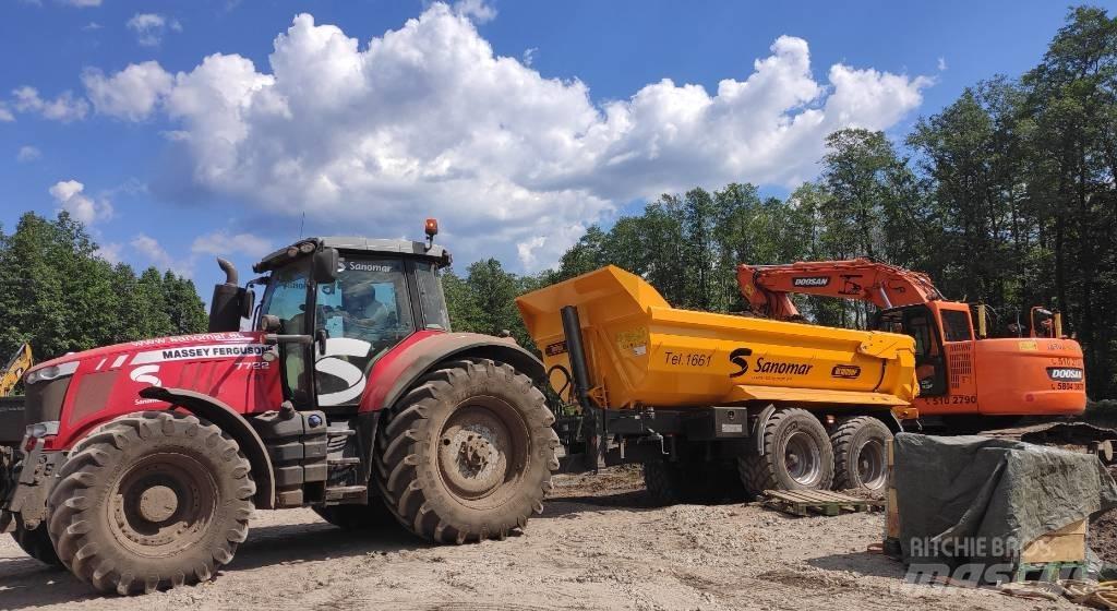 Stronga DL1000HP Sklápacie prívesy