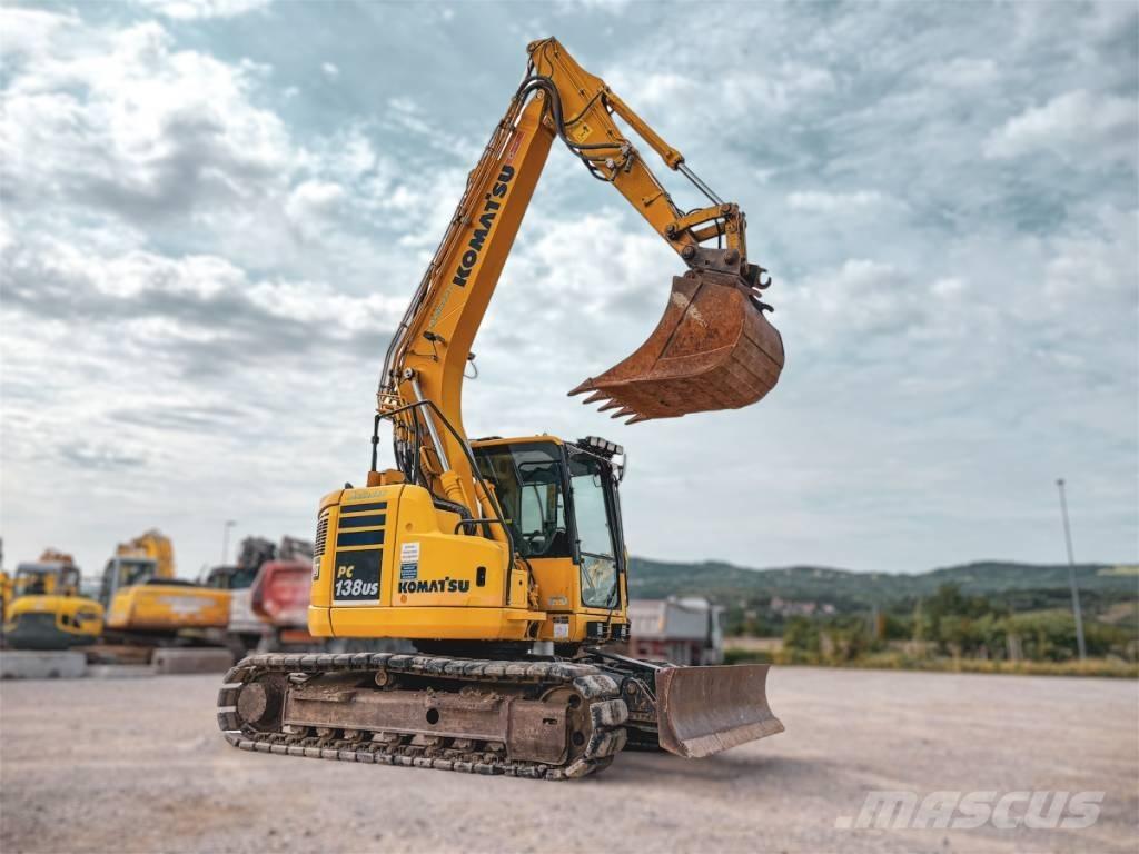 Komatsu PC 138 US Pásové rýpadlá