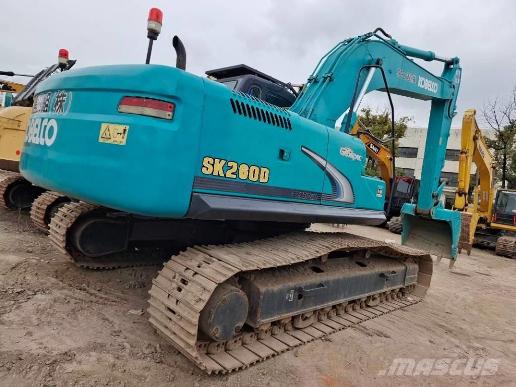 Kobelco SK 260 Pásové rýpadlá