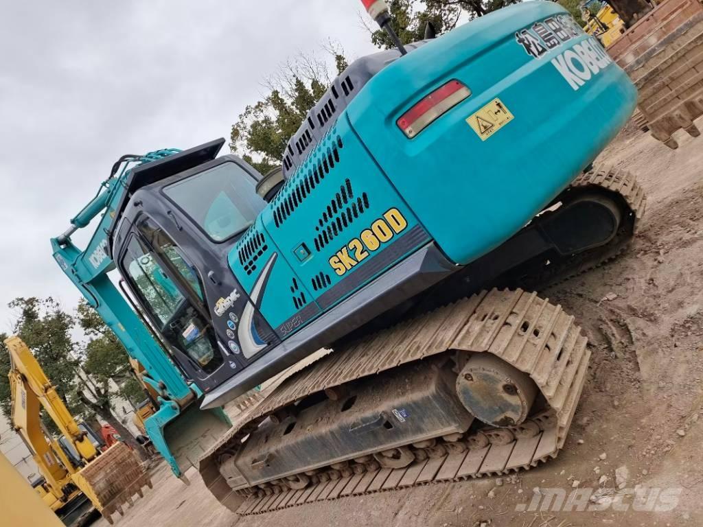 Kobelco SK 260 Pásové rýpadlá