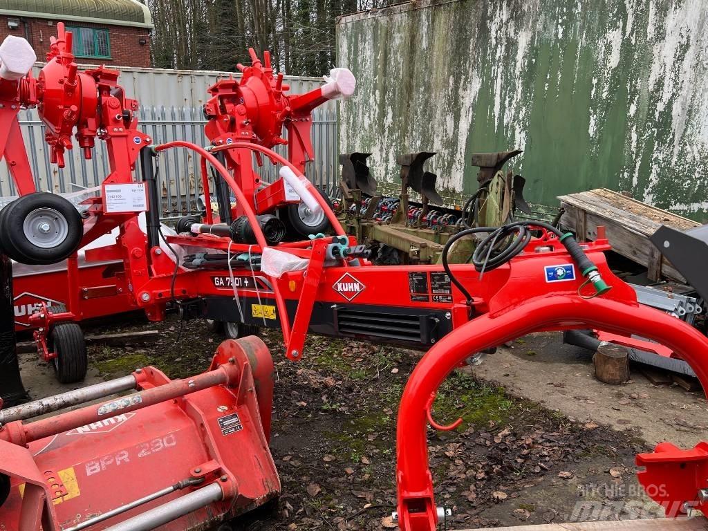 Kuhn GA 7501 Obracače a zhrabovače sena