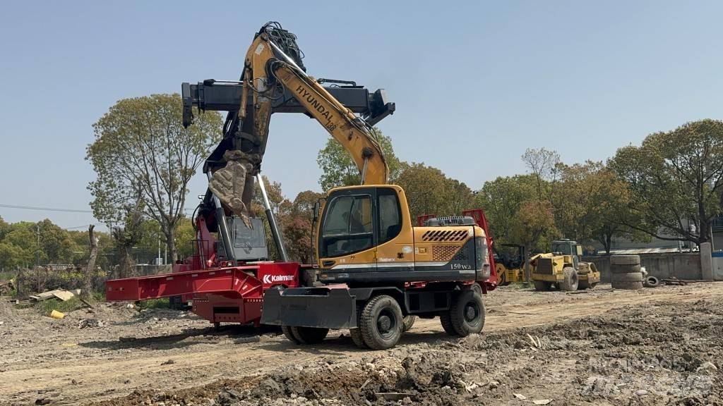 Hyundai R 150 W Kolesové rýpadlá