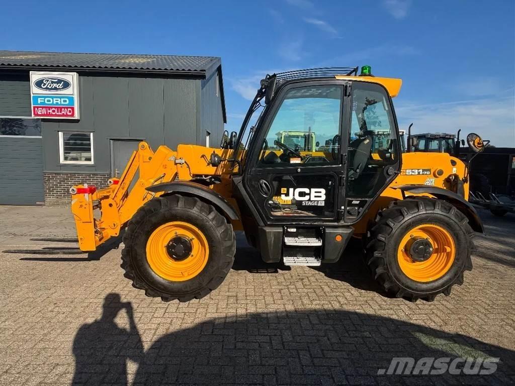 JCB 531-70 Teleskopické manipulátory