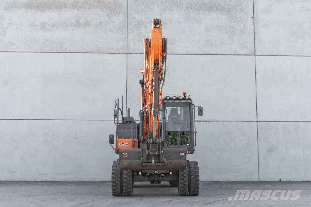 Doosan DX 140 W Kolesové rýpadlá
