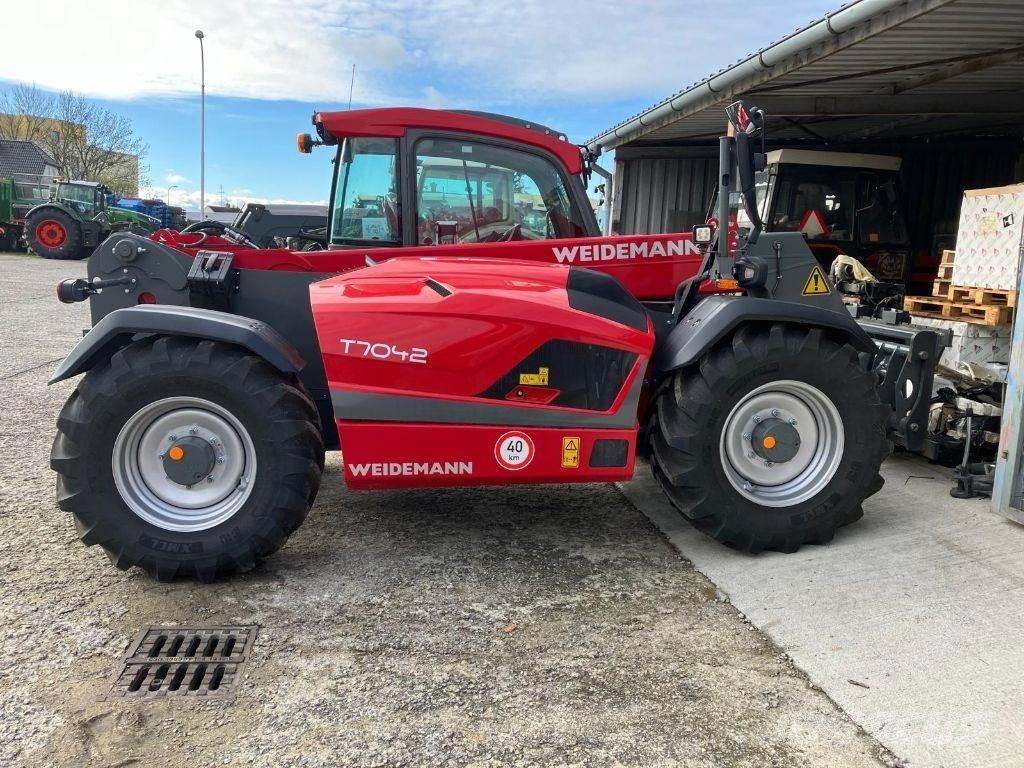 Weidemann T7042 Teleskopické nakladače pre poľnohospodárstvo