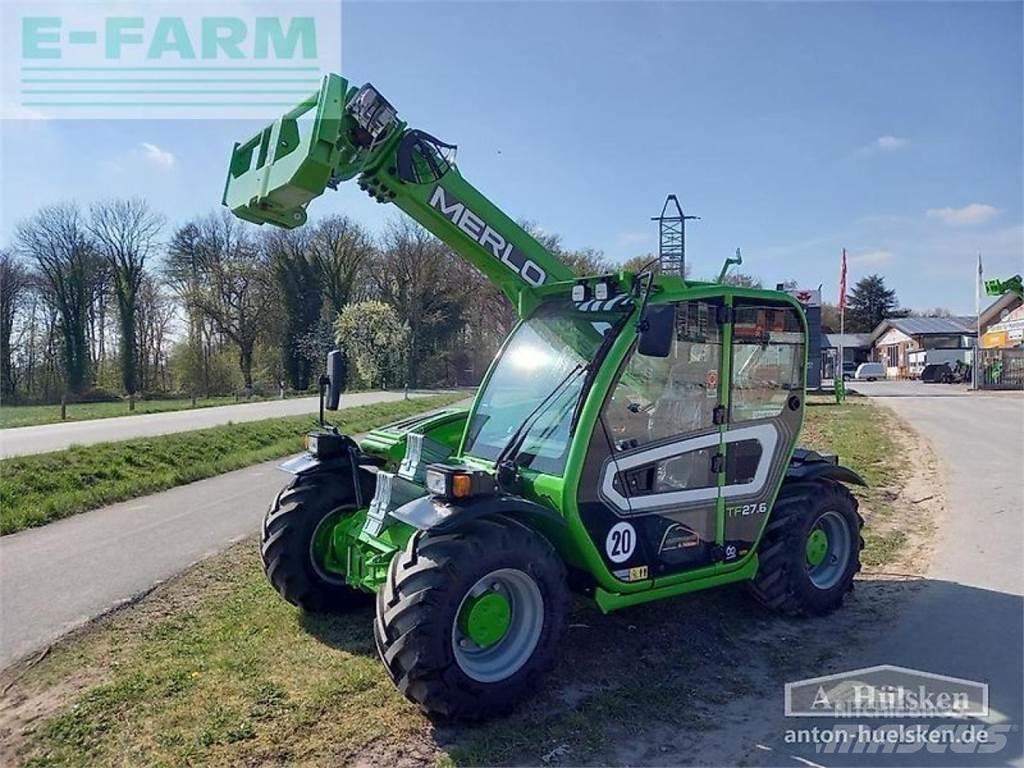 Merlo tf 27.6 Teleskopické nakladače pre poľnohospodárstvo