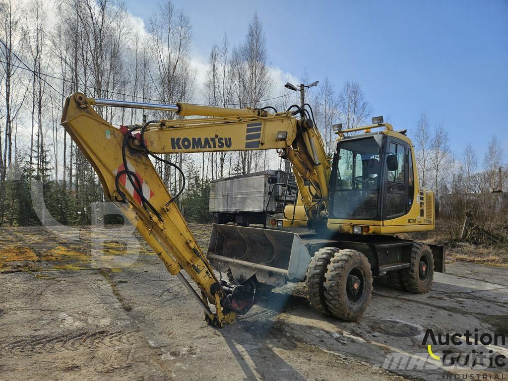 Komatsu PW130ES-6K Kolesové rýpadlá