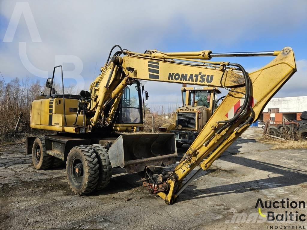 Komatsu PW130ES-6K Kolesové rýpadlá