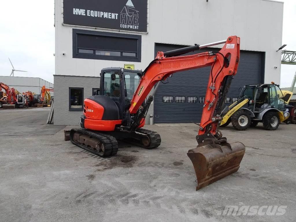 Kubota U55-4 Mini rýpadlá < 7t