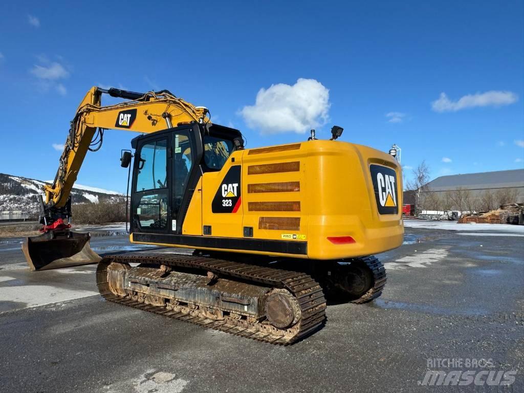 CAT 323 NG Pásové rýpadlá