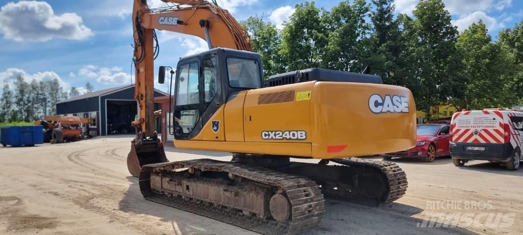 CASE CX 240 B Pásové rýpadlá