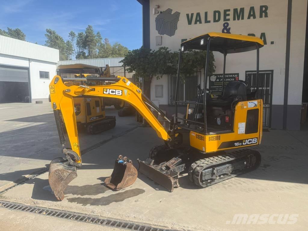 JCB 16 C-1 Mini rýpadlá < 7t