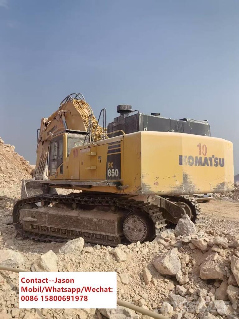 Komatsu PC 850-8 Pásové rýpadlá