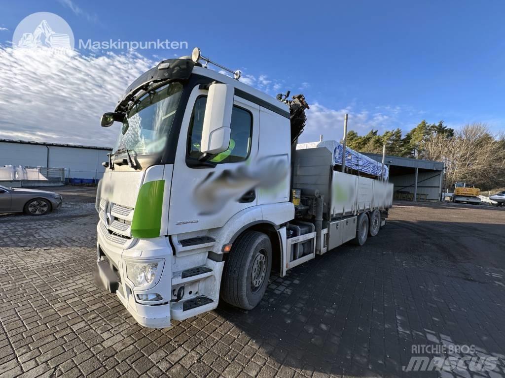 Mercedes-Benz 2543 Autožeriavy, hydraulické ruky