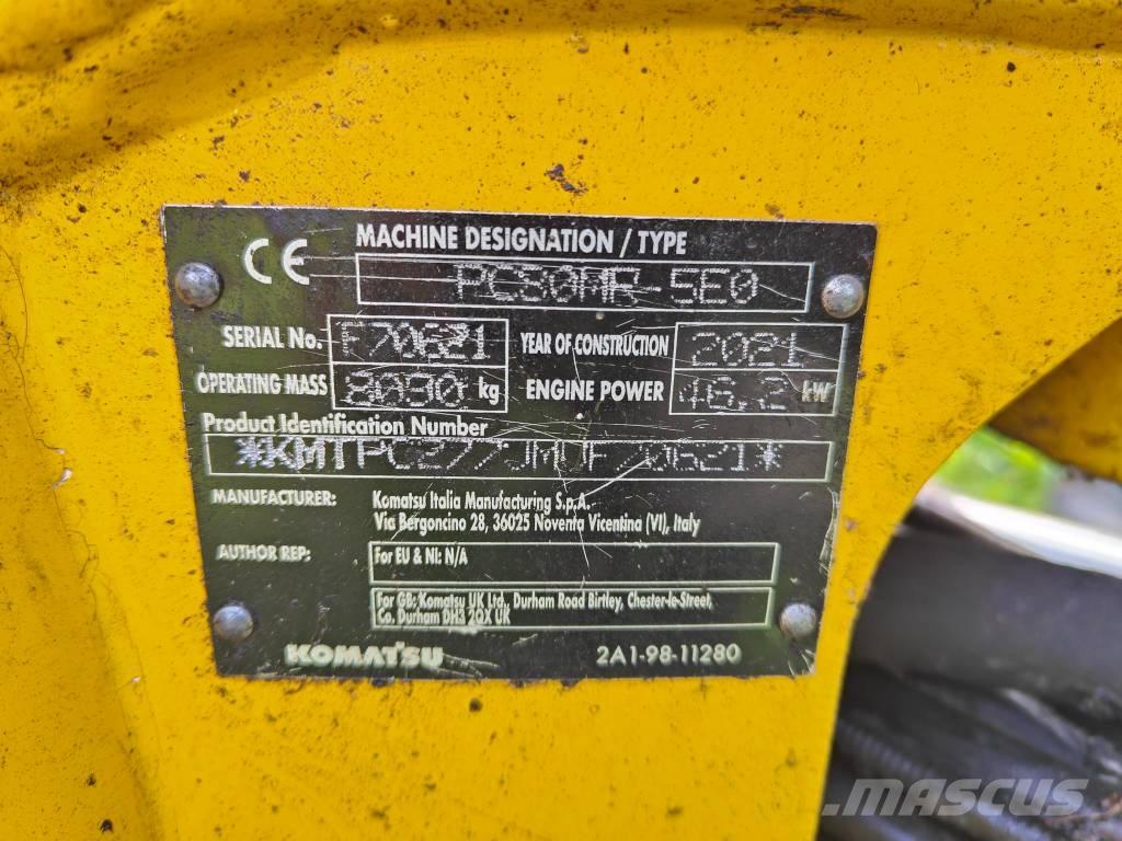 Komatsu PC 80 MR-5 Midi rýpadlá 7 t - 12 t
