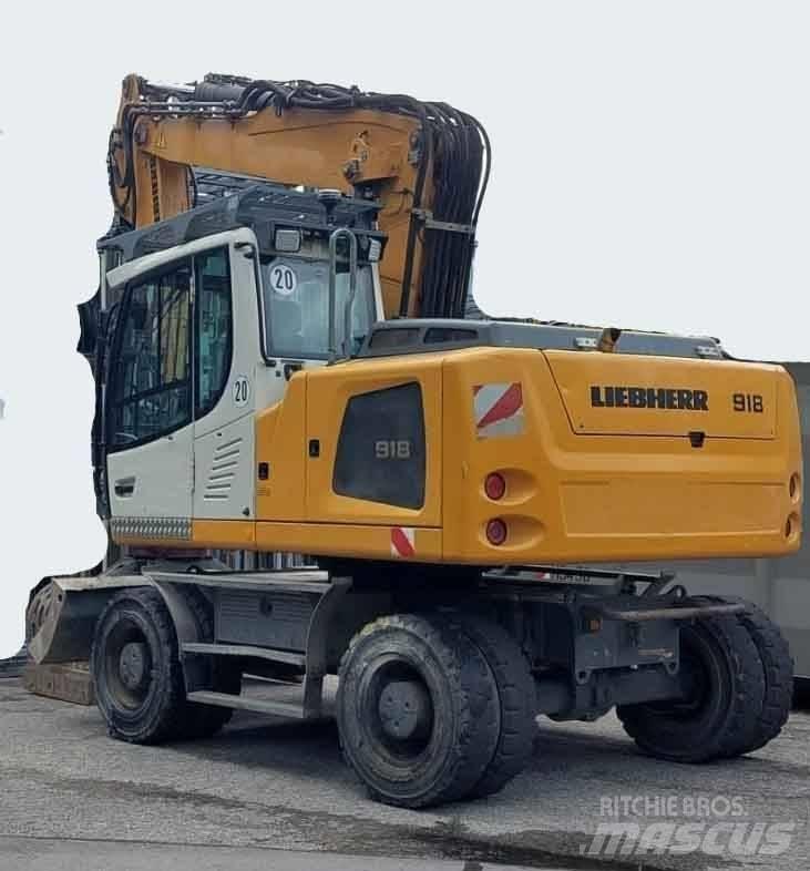 Liebherr A 918 Litr. Kolesové rýpadlá