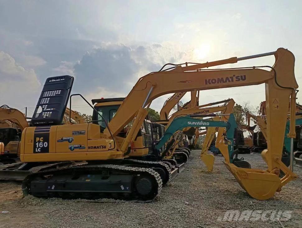 Komatsu PC 160 LC Pásové rýpadlá