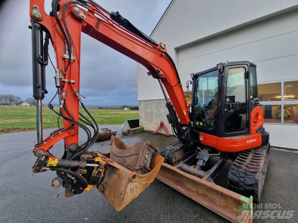 Kubota U 55-4 Mini rýpadlá < 7t