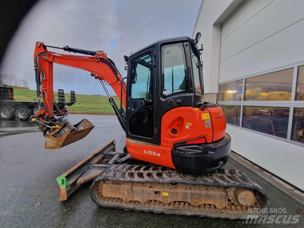 Kubota U 55-4 Mini rýpadlá < 7t